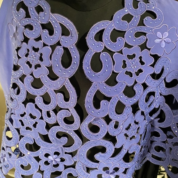 Studio One Ladies Lavender Cape One Size - Picture 4 of 9